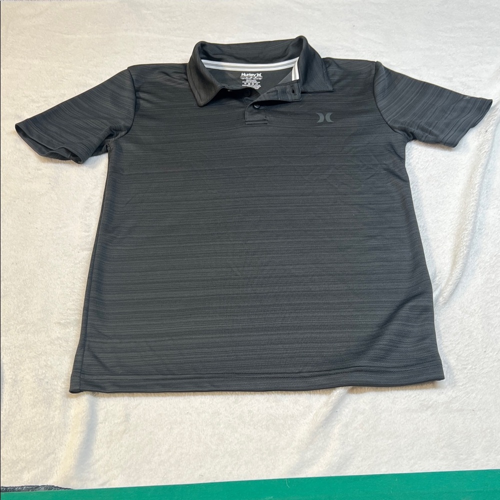 Hurley Kids Dark Gray Polo Shirt